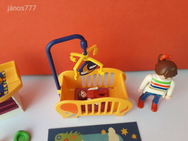 Eredeti Playmobil Babaszoba készlet lakás épület kiegészítő csomag !! Playmobil 3207