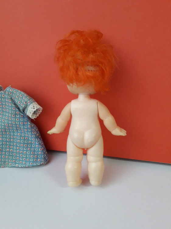 Eredeti EFFE baba vintage retro kabala figura 18 cm-es lány baba ! EXTRA !