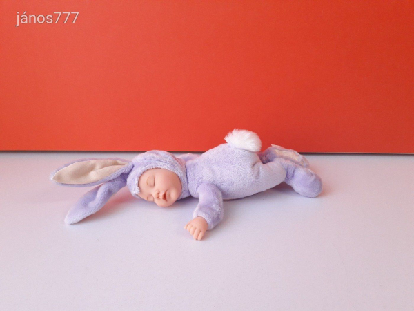 Eredeti ANNE GEDDES baba Nyúl baba 31 cm-es nyuszi kabala figura !! EXTRA !!