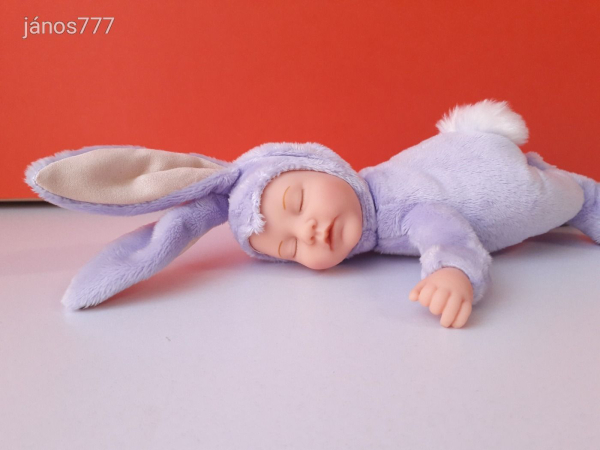 Eredeti ANNE GEDDES baba Nyúl baba 31 cm-es nyuszi kabala figura !! EXTRA !!