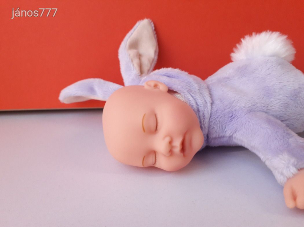 Eredeti ANNE GEDDES baba Nyúl baba 31 cm-es nyuszi kabala figura !! EXTRA !!