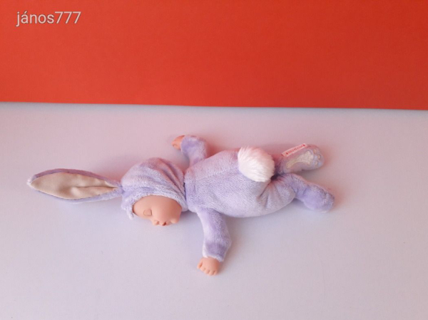 Eredeti ANNE GEDDES baba Nyúl baba 31 cm-es nyuszi kabala figura !! EXTRA !!