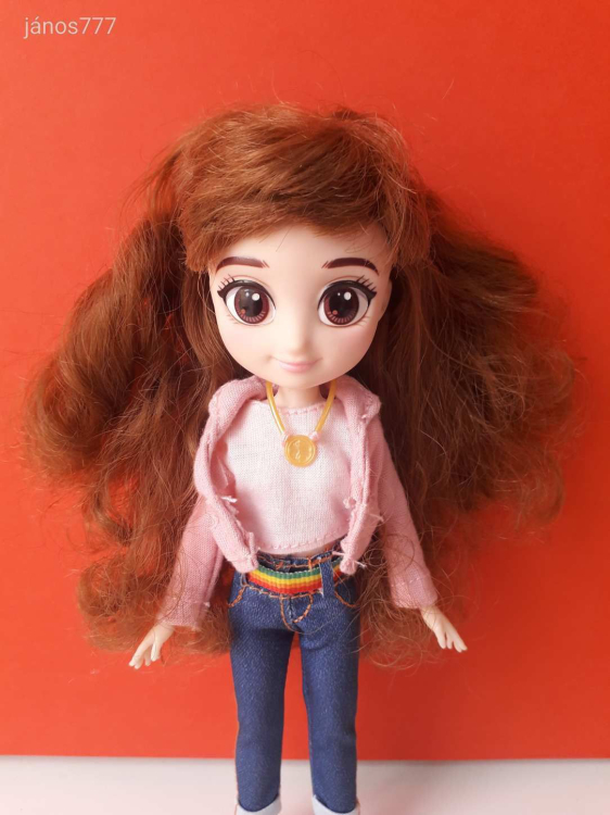 Eredeti Spin Master Hermione Granger HARRY POTTER szereplő kabala figura 20 cm baba ! EXTRA !!