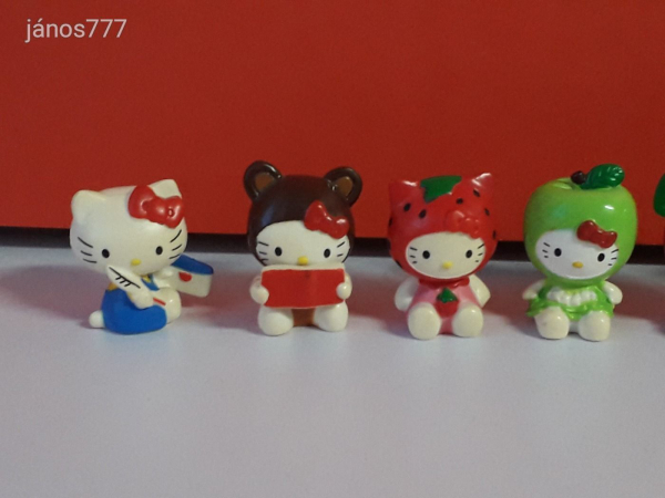 Eredeti Hello Kitty cica mese mini kabala figura csomag !! 14 db-os gyűjtemény ! EXTRA