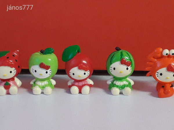 Eredeti Hello Kitty cica mese mini kabala figura csomag !! 14 db-os gyűjtemény ! EXTRA