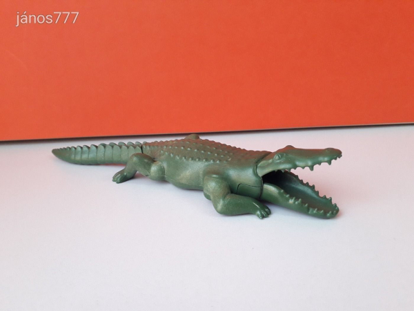 Eredeti Playmobil krokodil állatfigura ! 24cm