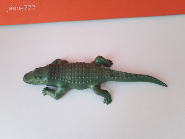 Eredeti Playmobil krokodil állatfigura ! 24cm