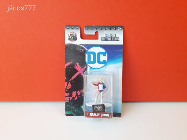 Eredeti Jada Toys DC Comics Harley Quinn Nano Metalfigs figura !! Bontatlan !!