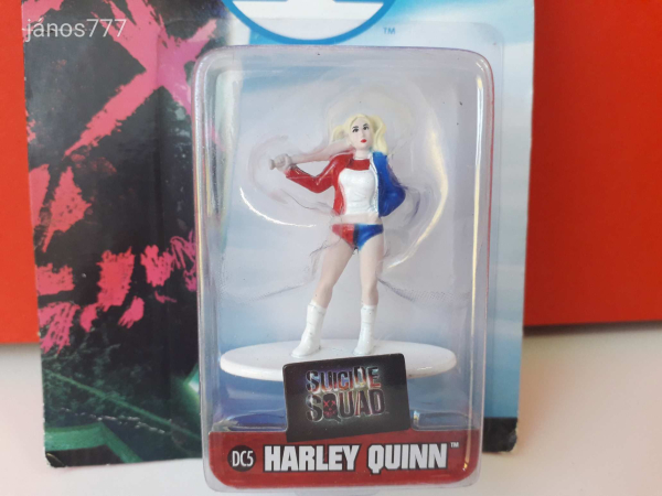 Eredeti Jada Toys DC Comics Harley Quinn Nano Metalfigs figura !! Bontatlan !!