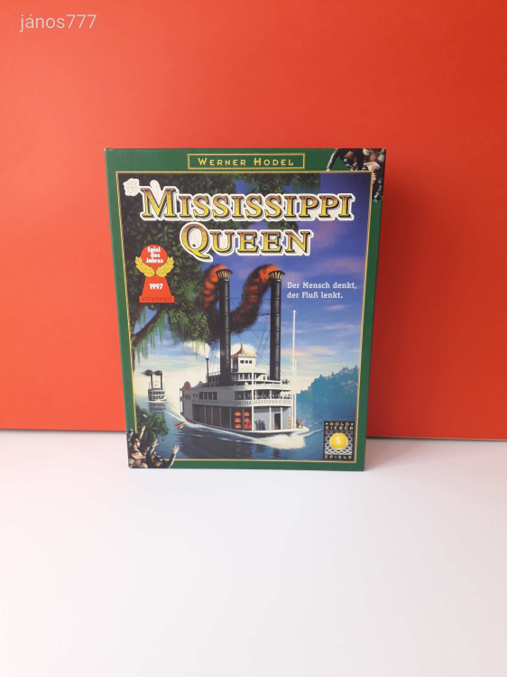 Eredeti Mississippi Queen társasjáték !! 1997-es kiadás !!