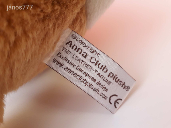 Eredeti Anna Club NYÚL kabala figura 28 cm-es plüss nyuszi ! EXTRA ! ÉLETHŰ !!
