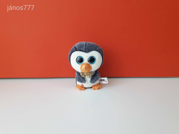Eredeti NICI Glubschis PINGVIN madár plüss kabala figura ! 15 cm-es NICI plüssfigura ! EXTRA