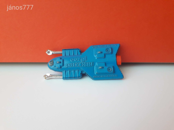 Eredeti Corgi Juniors Superman Supermobile fém jármű !! 1979-es kiadás !! 7cm