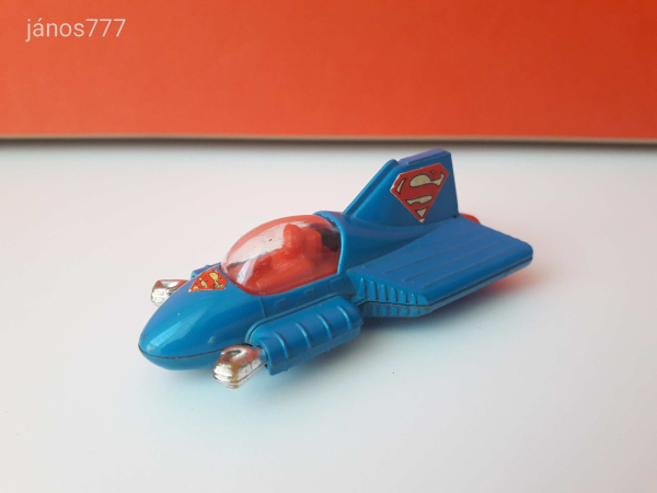 Eredeti Corgi Juniors Superman Supermobile fém jármű !! 1979-es kiadás !! 7cm