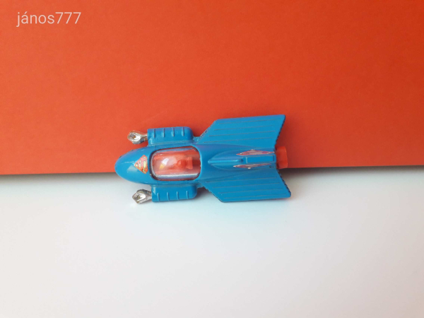 Eredeti Corgi Juniors Superman Supermobile fém jármű !! 1979-es kiadás !! 7cm