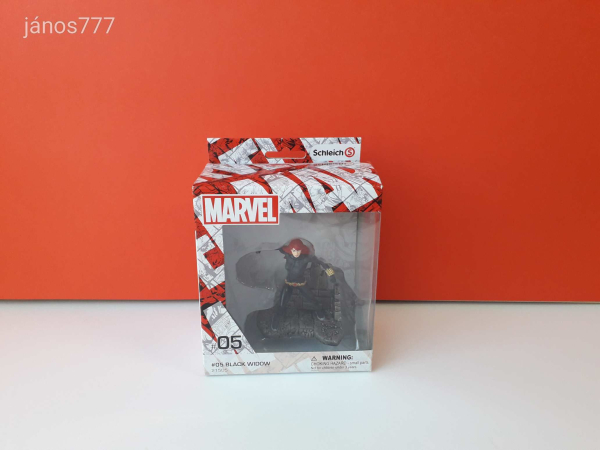 Eredeti Schleich Marvel Black Widow Fekete Özvegy figura !! Bontatlan !! Schleich 21505