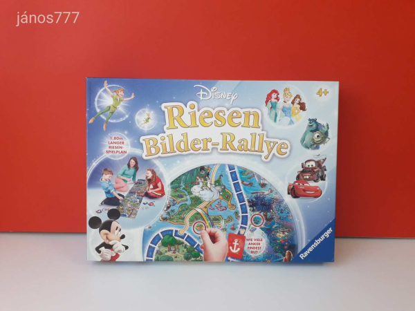 Eredeti Ravensburger Disney Riesen Bilder-Rallye Óriás Képrally társasjáték !!
