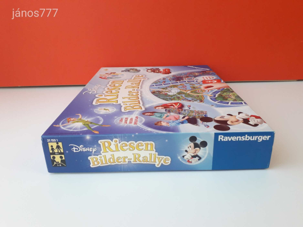Eredeti Ravensburger Disney Riesen Bilder-Rallye Óriás Képrally társasjáték !!