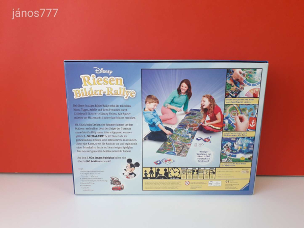 Eredeti Ravensburger Disney Riesen Bilder-Rallye Óriás Képrally társasjáték !!