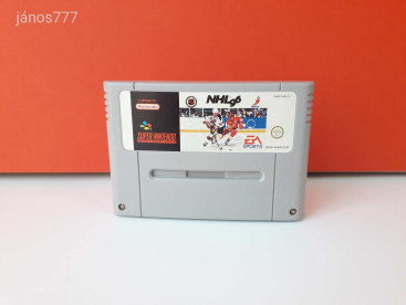 Eredeti Super Nintendo NHL 96 konzol játék ! SNES