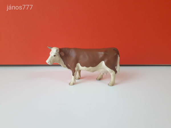 Eredeti Schleich tehén szarvasmarha állatfigura ! 17x7cm ! 1999-es kiadás !! Schleich 13134