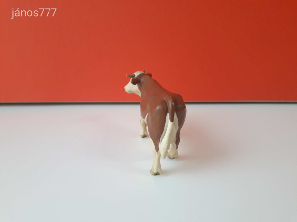Eredeti Schleich tehén szarvasmarha állatfigura ! 17x7cm ! 1999-es kiadás !! Schleich 13134