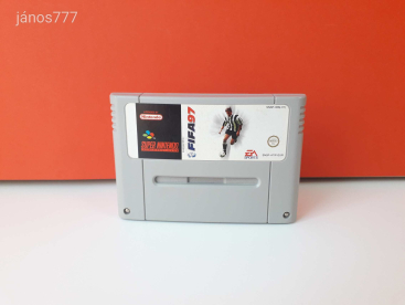 Eredeti Super Nintendo FIFA 97 konzol játék ! SNES