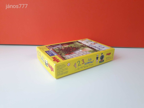 Eredeti HABA 1, 2, 3... ich komme!  1, 2, 3... jövök! társasjáték !! HABA 4307