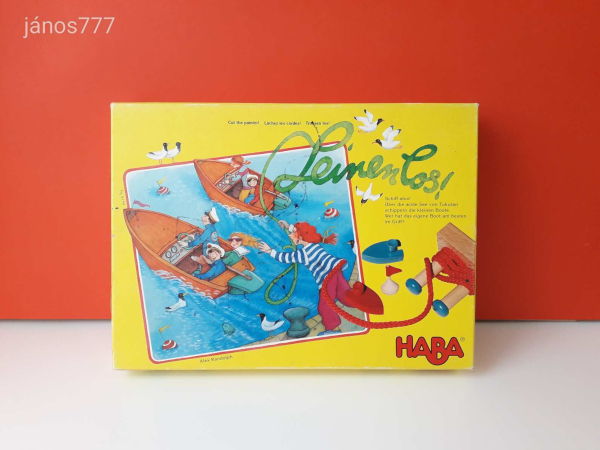 Eredeti HABA Leinen los! társasjáték !! HABA 4154