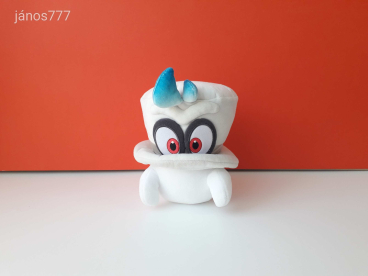 Eredeti Nintendo SUPER MARIO ODYSSEY CAPPY plüssfigura 22 cm-es plüss kabala figura !!!
