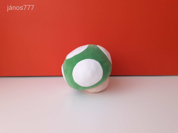 Eredeti Nintendo SUPER MARIO GOMBA 1-UP plüssfigura 19 cm-es plüss kabala figura !!!