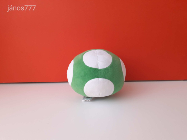 Eredeti Nintendo SUPER MARIO GOMBA 1-UP plüssfigura 19 cm-es plüss kabala figura !!!