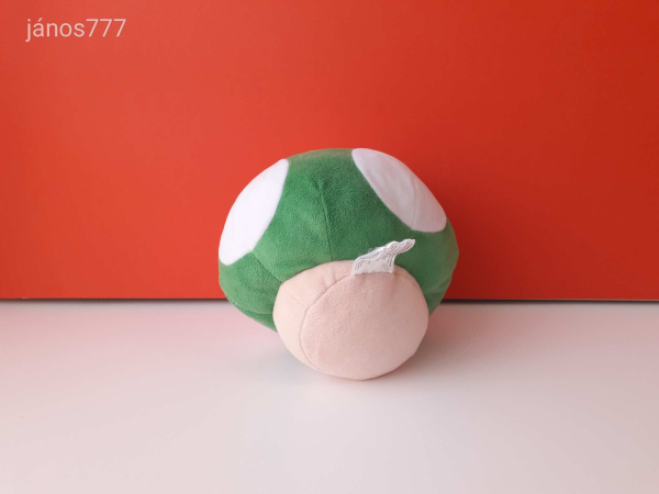 Eredeti Nintendo SUPER MARIO GOMBA 1-UP plüssfigura 19 cm-es plüss kabala figura !!!