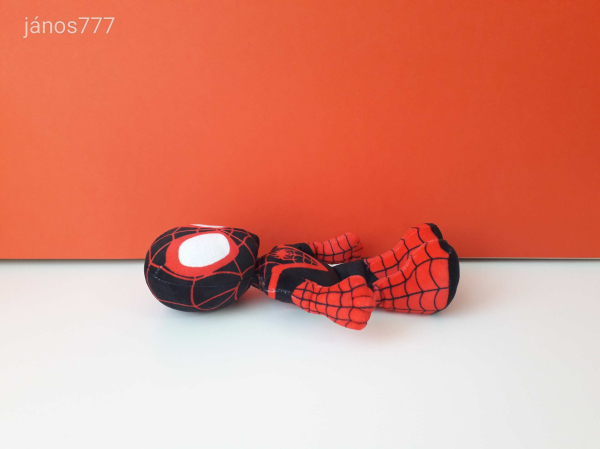 Eredeti Marvel Spidey and His Amazing Friends Miles Morales PÓKEMBER plüss kabala figura 23 cm
