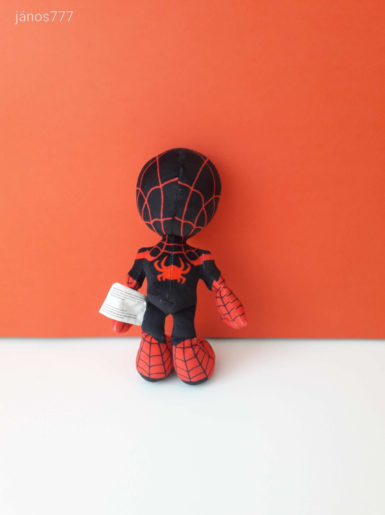 Eredeti Marvel Spidey and His Amazing Friends Miles Morales PÓKEMBER plüss kabala figura 23 cm