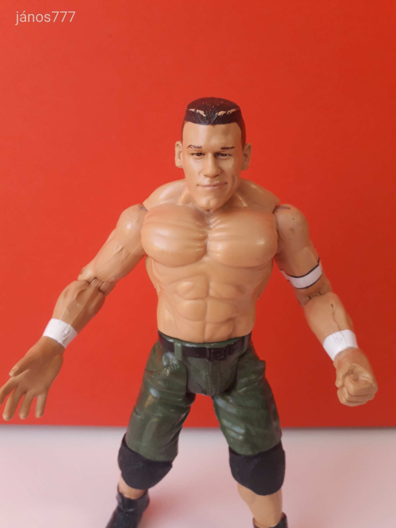 Eredeti Jakks Titan Tron 1999 WWE pankrátor John Cena akciófigura !! 17cm