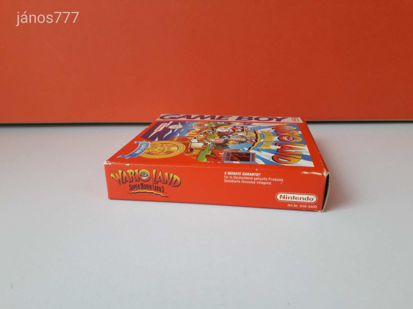 Eredeti Nintendo Game Boy Wario Land Super Mario Land 3 konzol játék !! GameBoy
