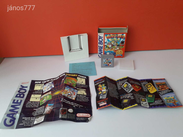 Eredeti Nintendo Game Boy Wario Land Super Mario Land 3 konzol játék !! GameBoy