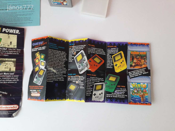 Eredeti Nintendo Game Boy Wario Land Super Mario Land 3 konzol játék !! GameBoy