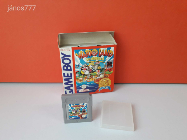 Eredeti Nintendo Game Boy Wario Land Super Mario Land 3 konzol játék !! GameBoy