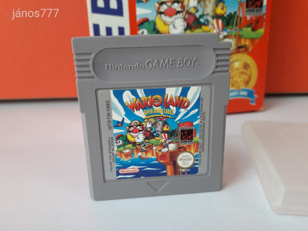 Eredeti Nintendo Game Boy Wario Land Super Mario Land 3 konzol játék !! GameBoy