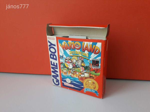 Eredeti Nintendo Game Boy Wario Land Super Mario Land 3 konzol játék !! GameBoy