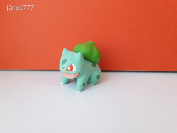 Eredeti Jazwarez Nintendo Pokémon Bulbasaur figura !! 9x9,5cm