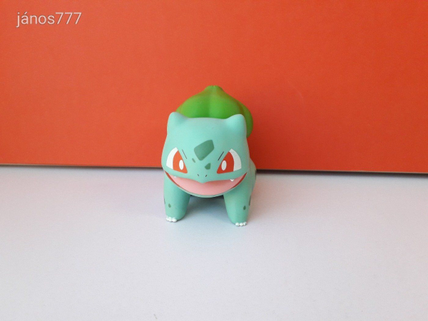 Eredeti Jazwarez Nintendo Pokémon Bulbasaur figura !! 9x9,5cm