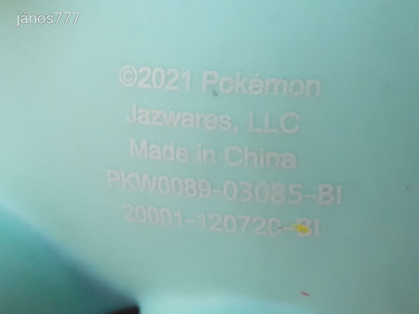 Eredeti Jazwarez Nintendo Pokémon Bulbasaur figura !! 9x9,5cm