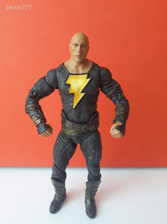Eredeti DC Comics 2022 DC Multiverse Black Adam Dwayne Johnson akciófigura !! 18cm