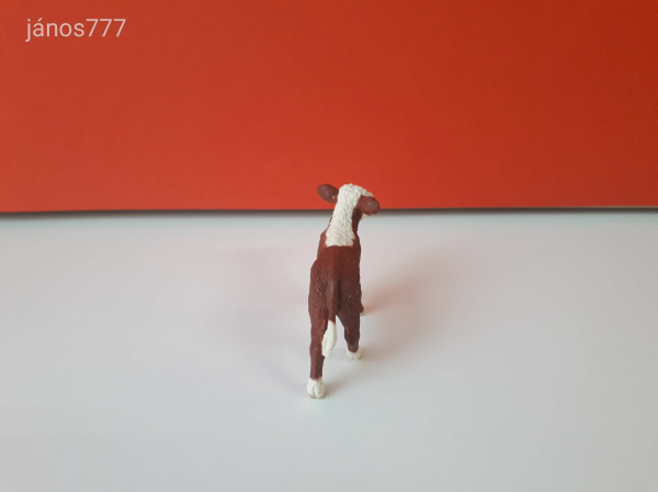 Eredeti Schleich szarvasmarha borjú állatfigura ! 7,5x5cm ! 2017-es kiadás !! Schleich 13868