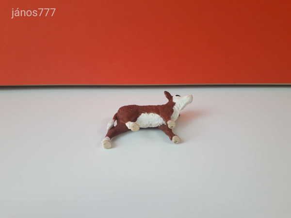 Eredeti Schleich szarvasmarha borjú állatfigura ! 7,5x5cm ! 2017-es kiadás !! Schleich 13868
