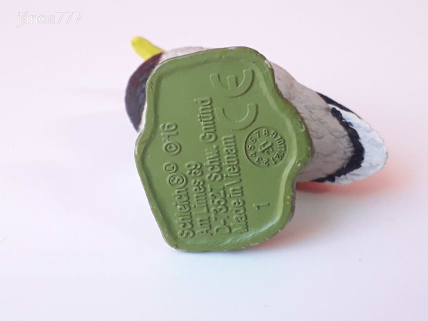 Eredeti Schleich Gácsér kacsa madár állatfigura !! 5cm ! 2016-os kiadás ! Schleich 13824