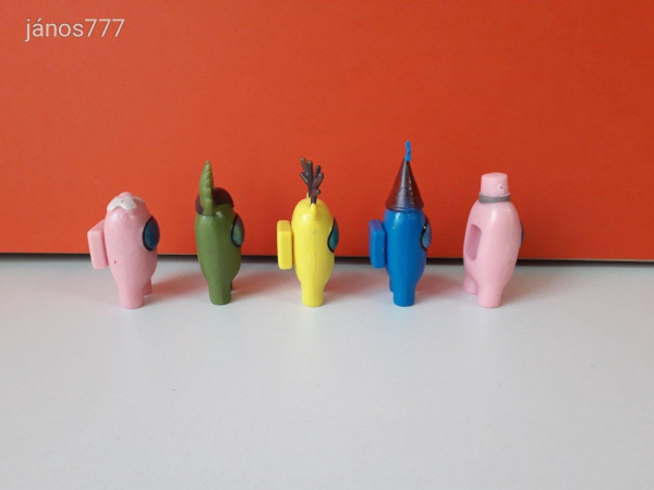 Extra Among Us figura csomag !! 5db figura egyben